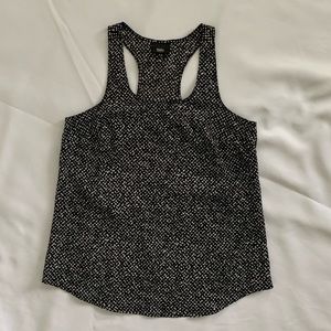 XS Black and White Mossimo Racerback Tank